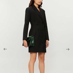 NWT Maje DRESS COAT IN WOOL BLEND